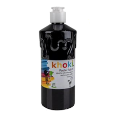 School Poster Paint 400ml - Black